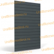 Экономпанель 1200*2400 графит (вертикально) - uralbiznesstroi.ru – Краснодар