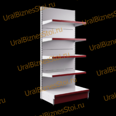 Торговый пристенный стеллаж 2350*300*1000 5 полок - uralbiznesstroi.ru – Краснодар