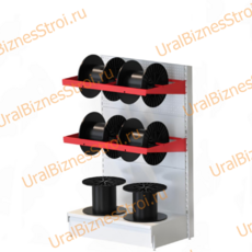 Торговый стеллаж для кабеля 1450*400*1000 4 катушки - uralbiznesstroi.ru – Краснодар