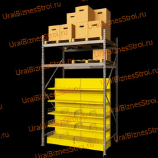 Стеллаж Cash & Carry 4000*1500*1000 - uralbiznesstroi.ru – Краснодар