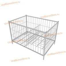 Корзина экспозиционная 1200х600х850(400) - uralbiznesstroi.ru – Краснодар