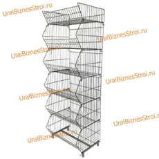 Горка из корзин (КОШ), 5+1 - uralbiznesstroi.ru – Краснодар