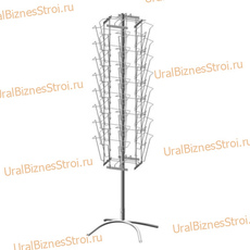 Стойка для прайс-листов 4-х сторонняя, 32 ячейки, формат А4 - uralbiznesstroi.ru – Краснодар