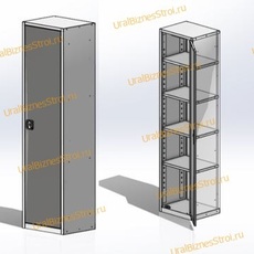 Шкаф архивный 1850*425*400 1-дверный - uralbiznesstroi.ru – Краснодар