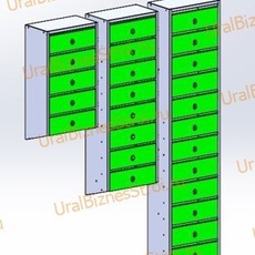 Ящики почтовые - uralbiznesstroi.ru – Краснодар