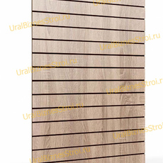 Экономпанель 600*2400 дуб сонома (вертикально) - uralbiznesstroi.ru – Краснодар