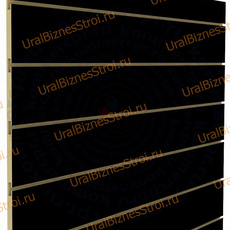 Экономпанель 1200*2400 черная (вертикально) - uralbiznesstroi.ru – Краснодар