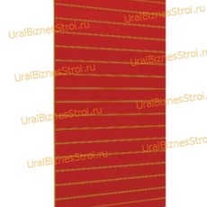 Экономпанель 1200*2400 красная (вертикально) - uralbiznesstroi.ru – Краснодар