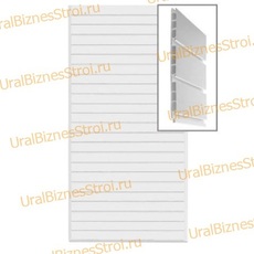 Экономпанель 1200*2400 РР пластик белая (вертикально) - uralbiznesstroi.ru – Краснодар