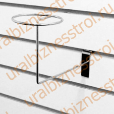 F 118(А)с/5 Кронштейн под шапку хром D=80мм H=145мм - uralbiznesstroi.ru – Краснодар