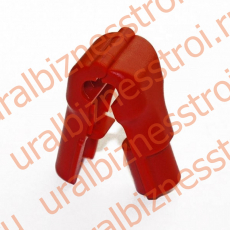 SO56-6 Противокражный замок пластиковый на крючок d=6мм,красный - uralbiznesstroi.ru – Краснодар
