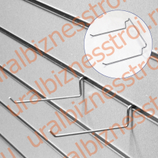 ЕК391 Крючок парный, цинк  - uralbiznesstroi.ru – Краснодар