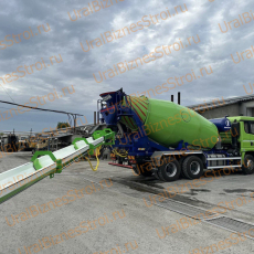 Аренда автобетоносмесителя с телескопическим гидролотоком 9 метров - uralbiznesstroi.ru – Краснодар