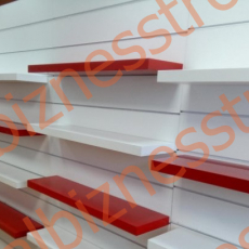 Полка ЛДСП/600*200/(красная) - uralbiznesstroi.ru – Краснодар