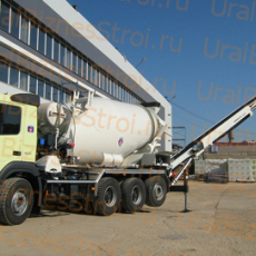 Аренда миксера с  транспортерной лентой подачи - uralbiznesstroi.ru – Краснодар