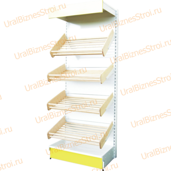 Торговый стеллаж для хлеба 2350*500*600 5 полок - uralbiznesstroi.ru – Краснодар