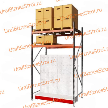 Стеллаж Cash & Carry 4000*1500*1000 - uralbiznesstroi.ru – Краснодар