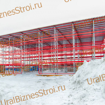 Строительство самонесущего склада 15000*25000*9000мм 4 ярусов - uralbiznesstroi.ru – Краснодар