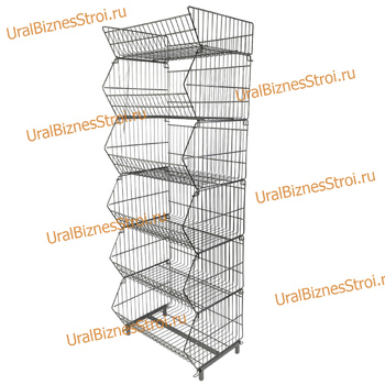 Горка из корзин (КОШ), 5+1 - uralbiznesstroi.ru – Краснодар