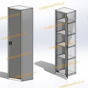 Шкаф архивный 1850*500*500 1-дверный - uralbiznesstroi.ru – Краснодар