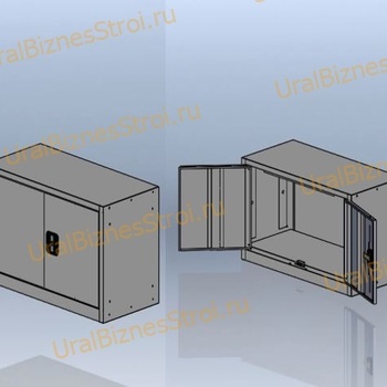 Антресоль для шкафа архивного 460*850*400 2-дверный - uralbiznesstroi.ru – Краснодар