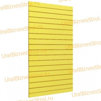 Экономпанель 1200*2400 желтая (вертикально) - uralbiznesstroi.ru – Краснодар