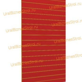 Экономпанель 1200*2400 красная (вертикально) - uralbiznesstroi.ru – Краснодар
