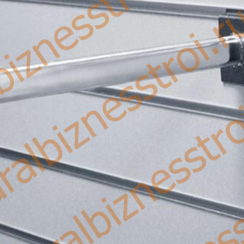 F 113 Кронштейн горизонтальный, 300 мм, хром - uralbiznesstroi.ru – Краснодар