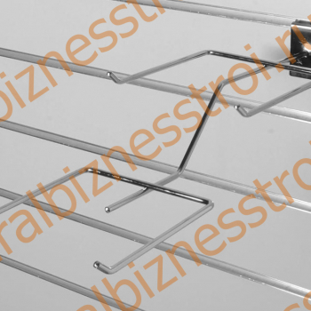 F 116 Вешалка для поясов и галстуков,300 мм, хром - uralbiznesstroi.ru – Краснодар