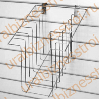 F 120/8 Держатель для рубашек 28,8*42,6*23,6 хром - uralbiznesstroi.ru – Краснодар