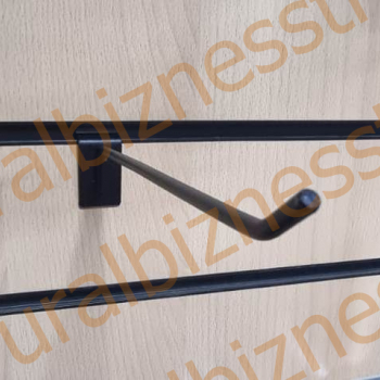 F 294 Крючок 300 мм чёрный (5 мм) - uralbiznesstroi.ru – Краснодар