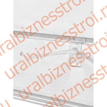 FP291 Крючок пластиковый,прозрачный 150 мм - uralbiznesstroi.ru – Краснодар